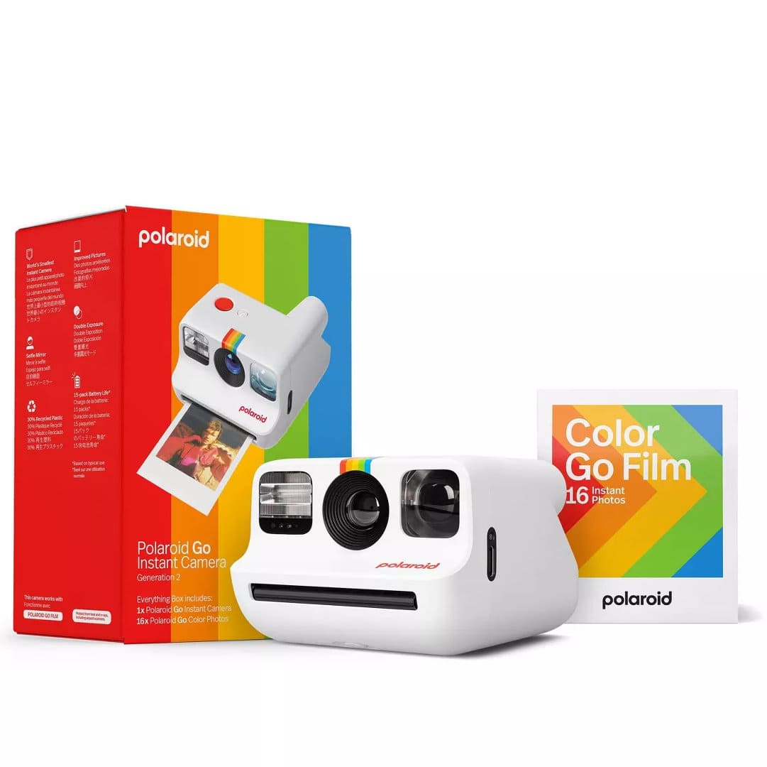 Купить Фотоаппарат моментальной печати Polaroid Go Everything Box Bundle  (2-е поколение), белый в Москве - Цена, характеристики, доставка и  самовывоз | 88882904