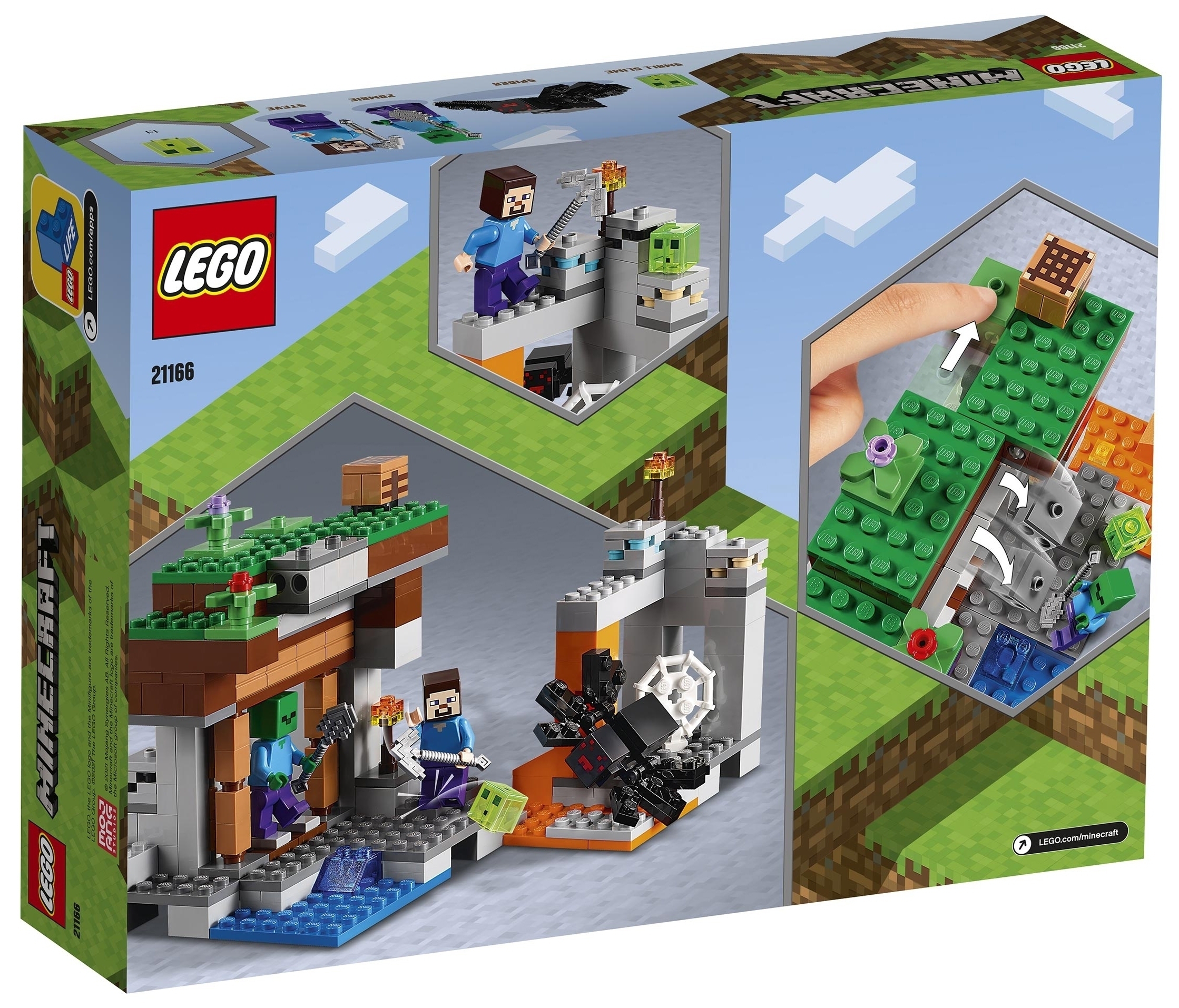 Конструктор LEGO Minecraft 21166 «Заброшенная» шахта Фото 6