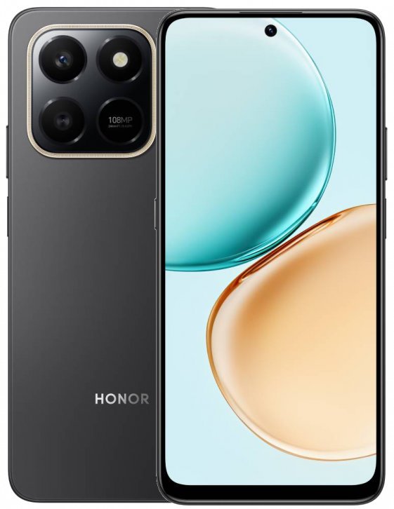 Смартфон HONOR X7d 8/256 ГБ, черный Фото 0