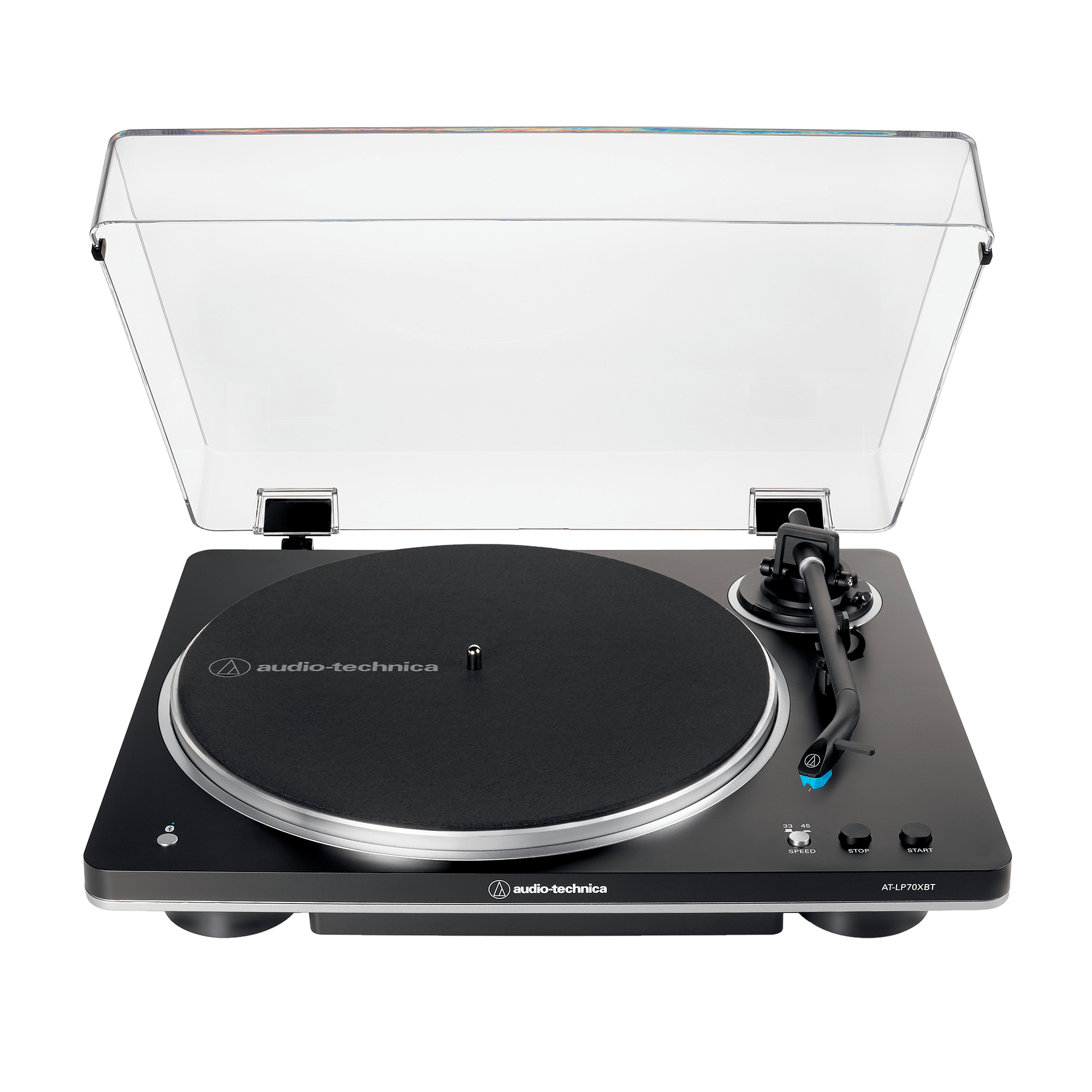 Виниловый проигрыватель Audio-Technica AT-LP70XBT, черный/серебристый_element_detail_photo