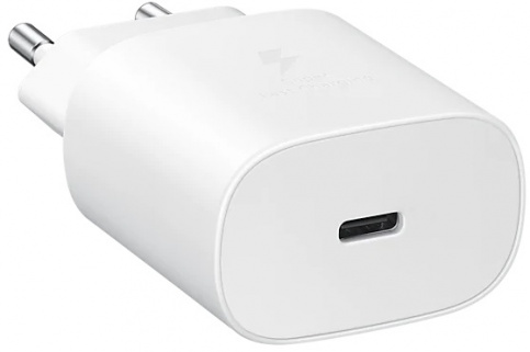 Samsung Сетевое зарядное устройство EP-TA800NWEGRU 25W, белый Фото 2