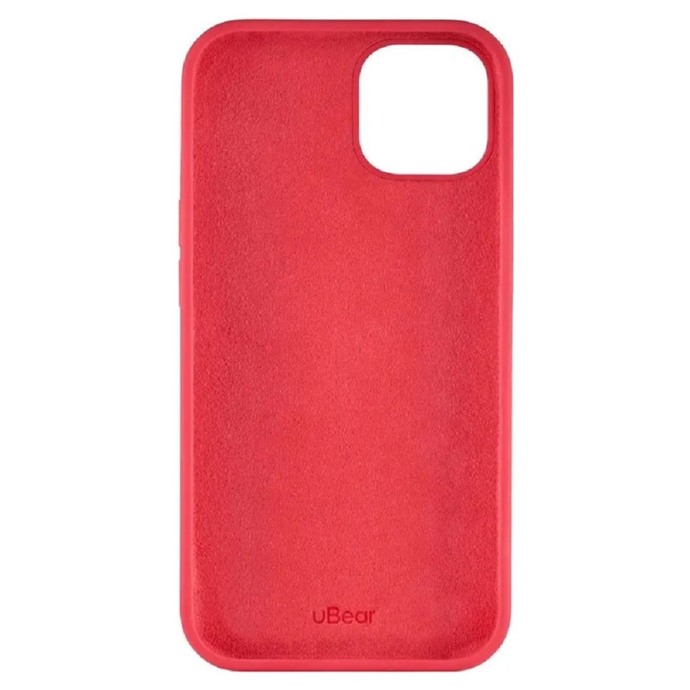 Чехол силиконовый uBear Touch Case iPhone 13, красный Фото 3