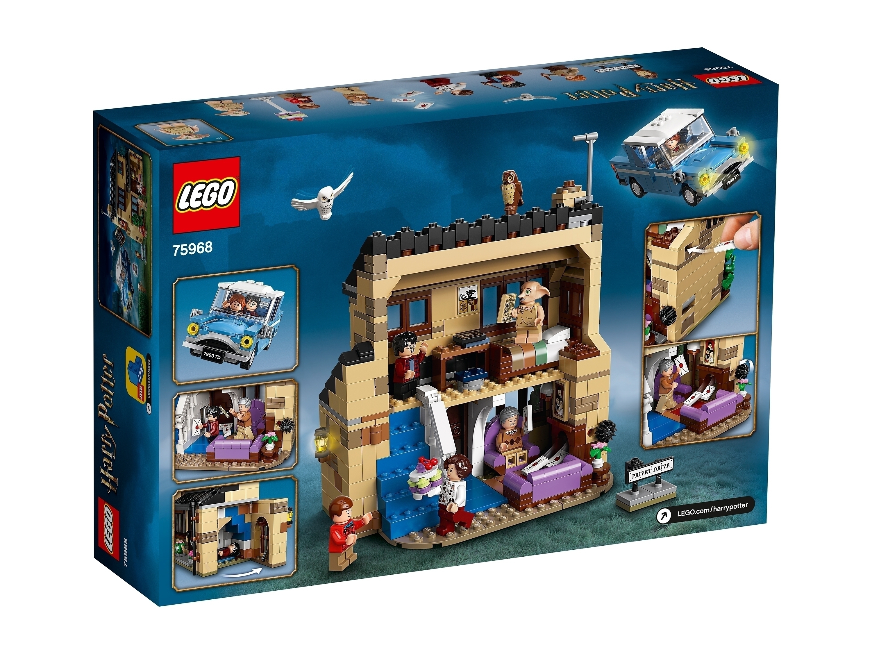 Конструктор LEGO 75968 Harry Potter Тисовая улица, дом 4 Фото 12