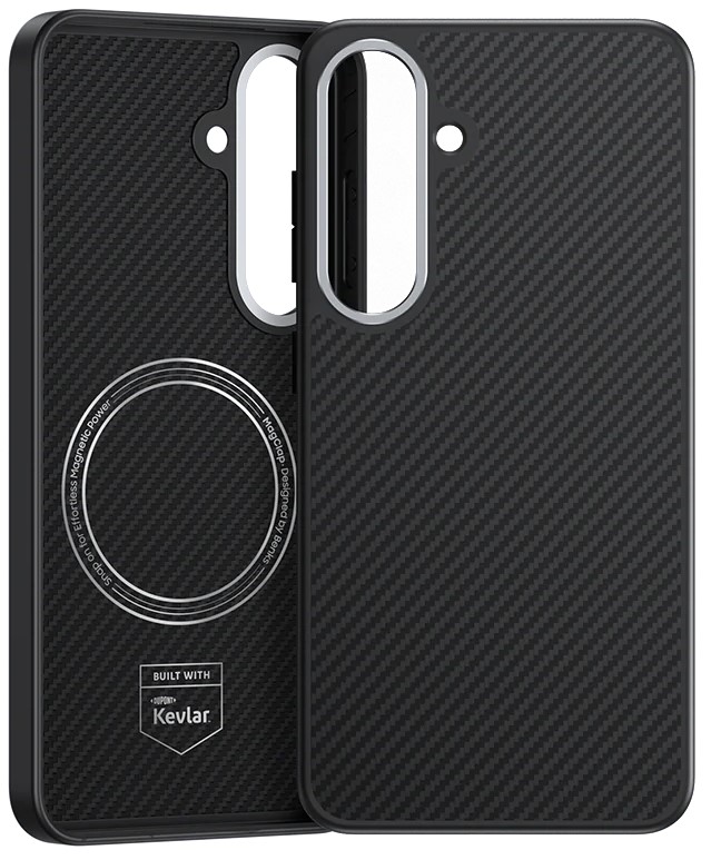 Чехол Benks ArmorPro Kevlar Y2 600D Samsung Galaxy S25, черный Фото 1