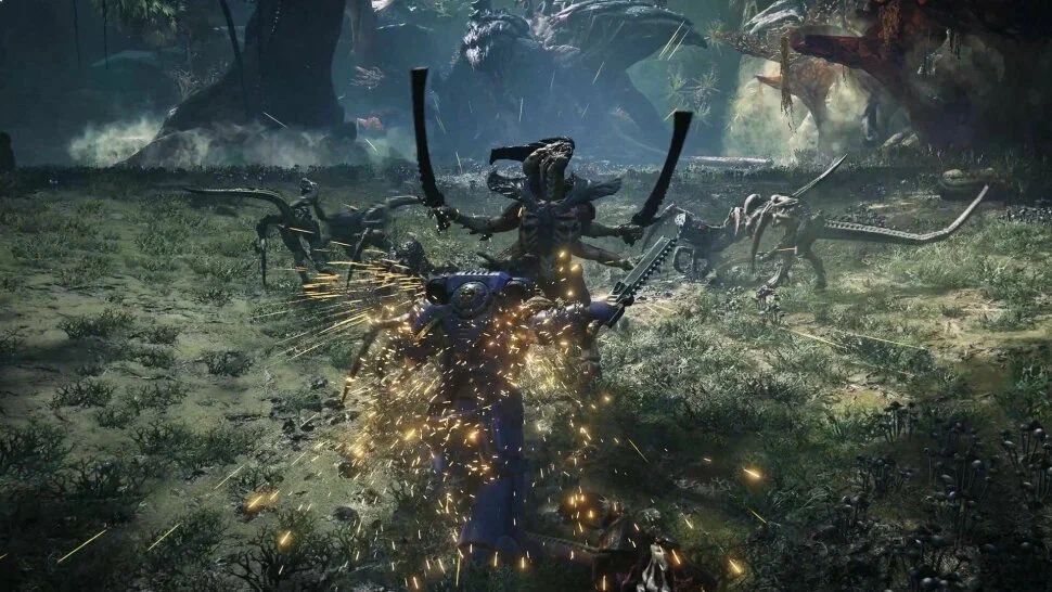 Игра Warhammer 40.000: Space Marine 2 для PS5 (Цифровая версия) Фото 1