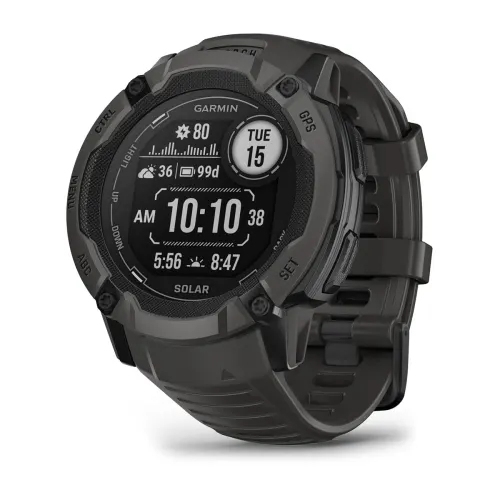 Смарт-часы Garmin Instinct 2X Solar Graphite, графит (010-02805-00) Фото 0