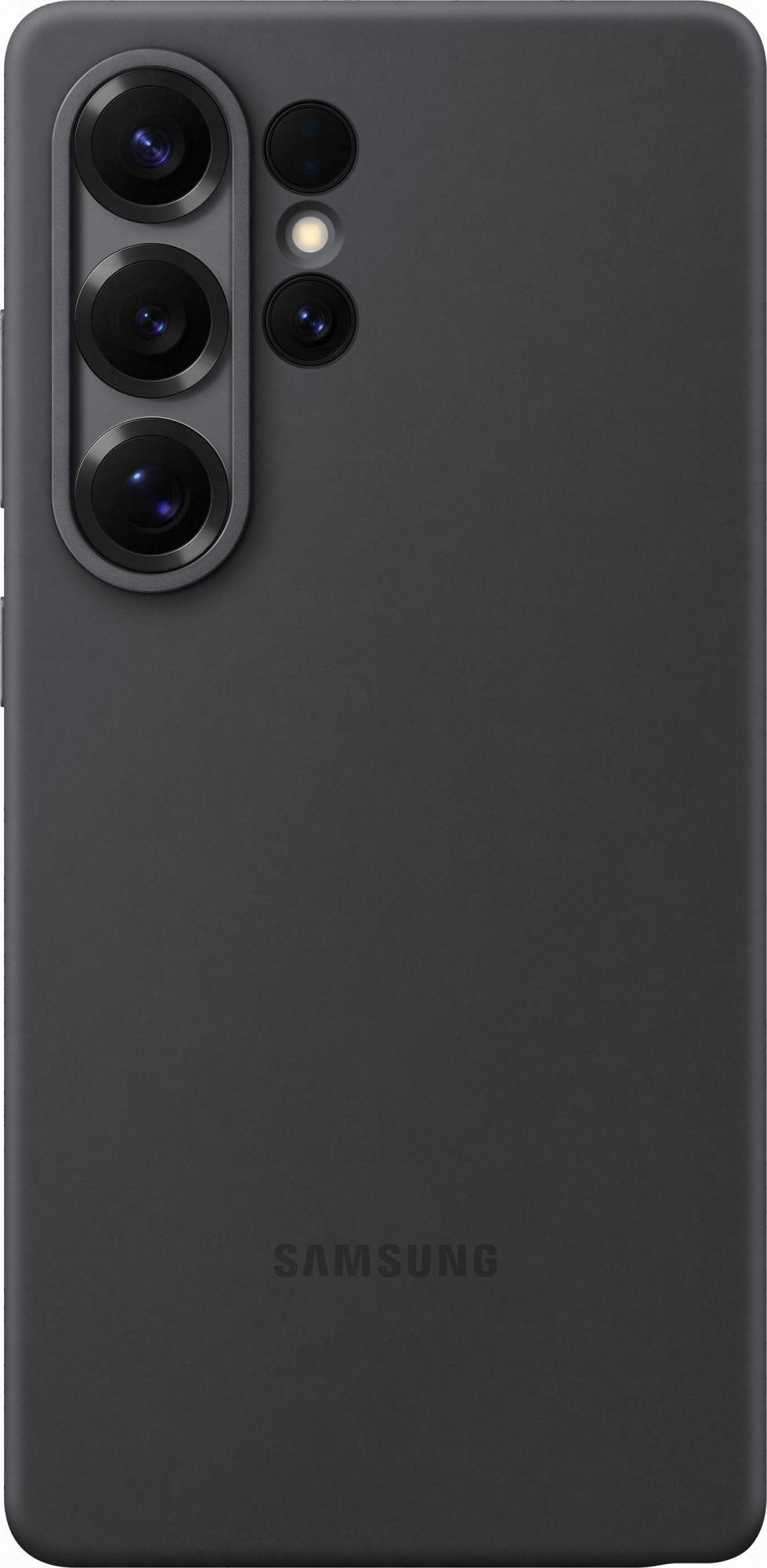 Чехол Samsung Silicone Case для Galaxy S25 Ultra, черный (EF-PS938CBEGRU) Фото 0