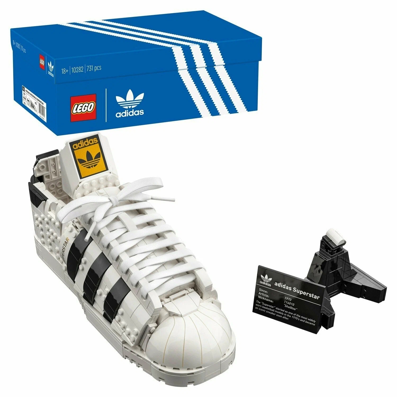 Конструктор LEGO Creator Expert 10282 adidas Originals Superstar Фото 0