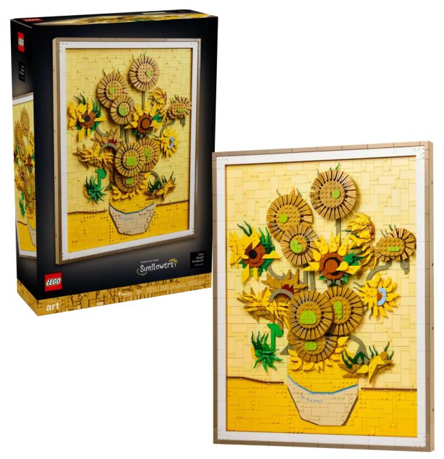 Конструктор LEGO Art 31215 Винсент ван Гог: Подсолнухи Фото 0
