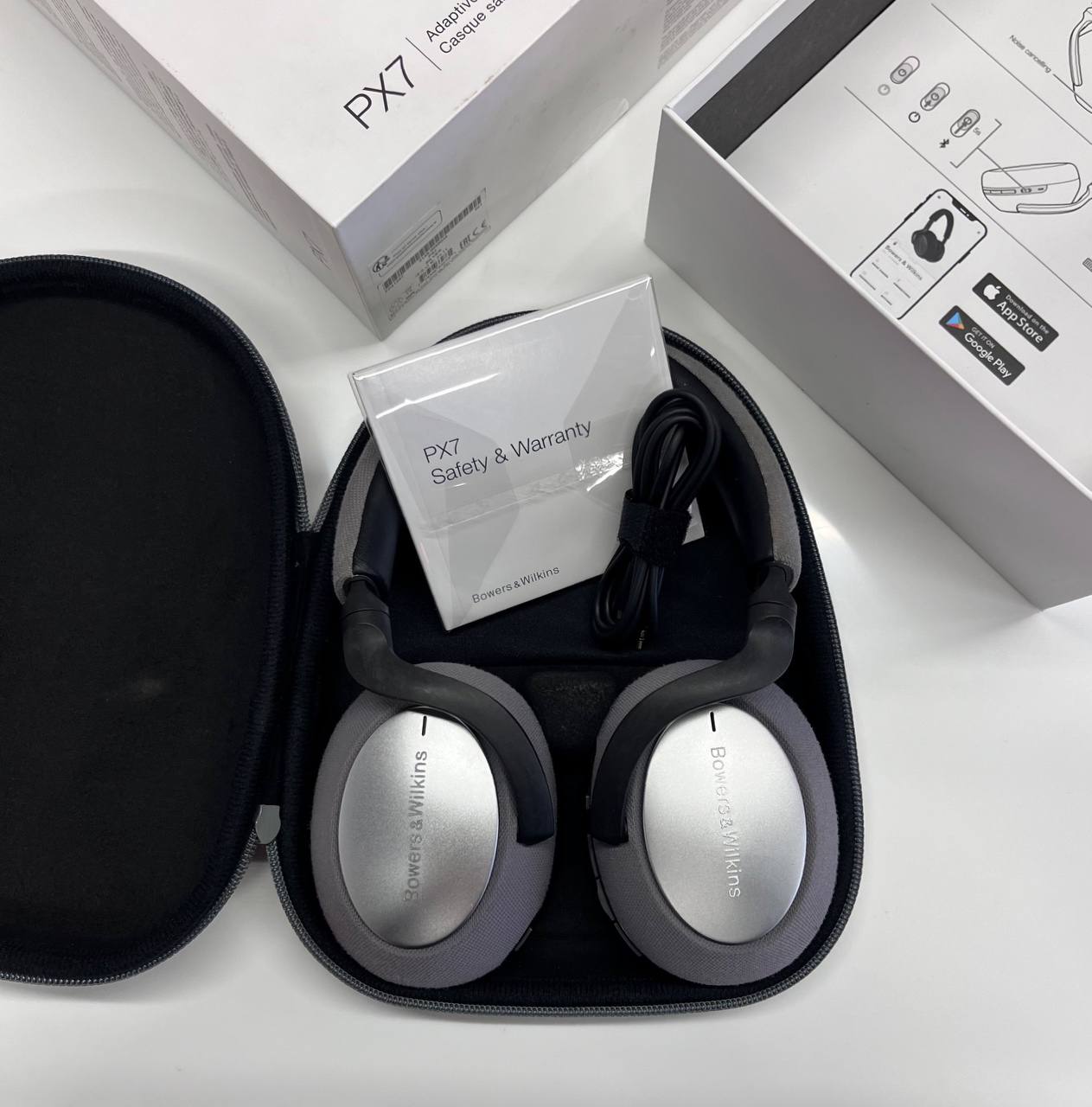 Беспроводные наушники Bowers & Wilkins PX7 Bluetooth, серый Фото 4
