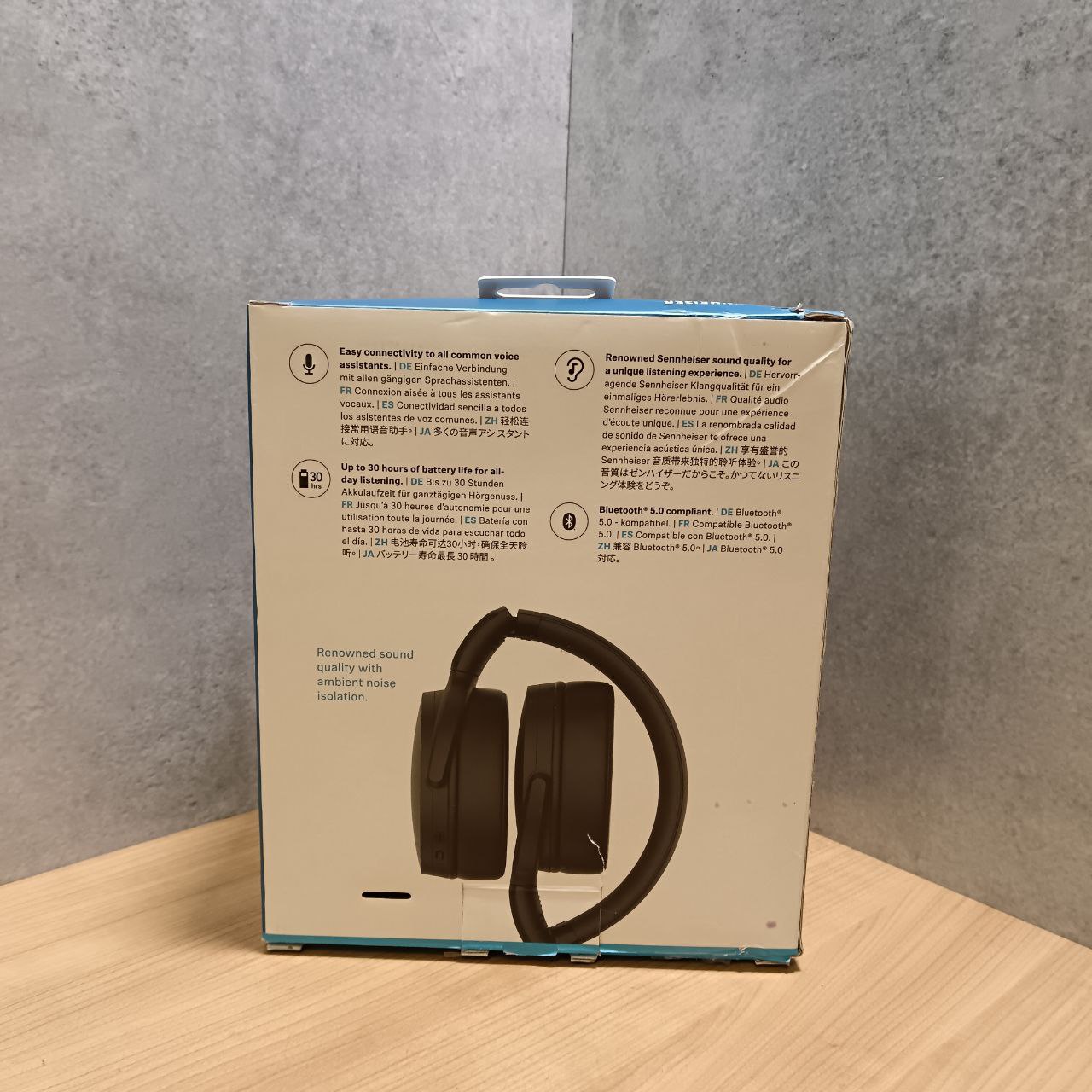 Беспроводные наушники Sennheiser HD 350BT, черный Фото 3