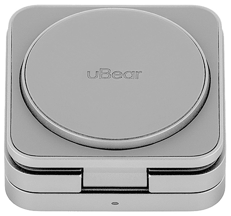Беспроводное зарядное устройство uBear Balance, серебро WL09SL31-ADM Фото 2