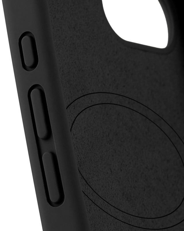 Чехол uBear Touch Mag Case для iPhone 16e, черный (CS517BL62TH-I25M) Фото 6