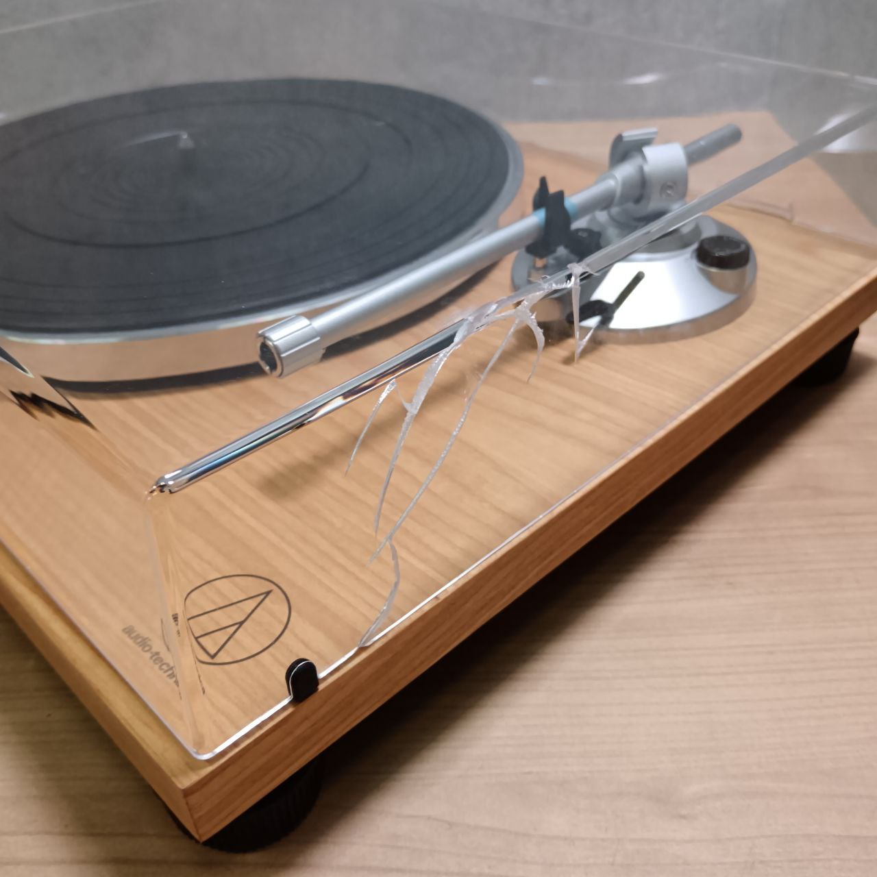 Audio-Technica AT-LPW30TK, коричневый Фото 3