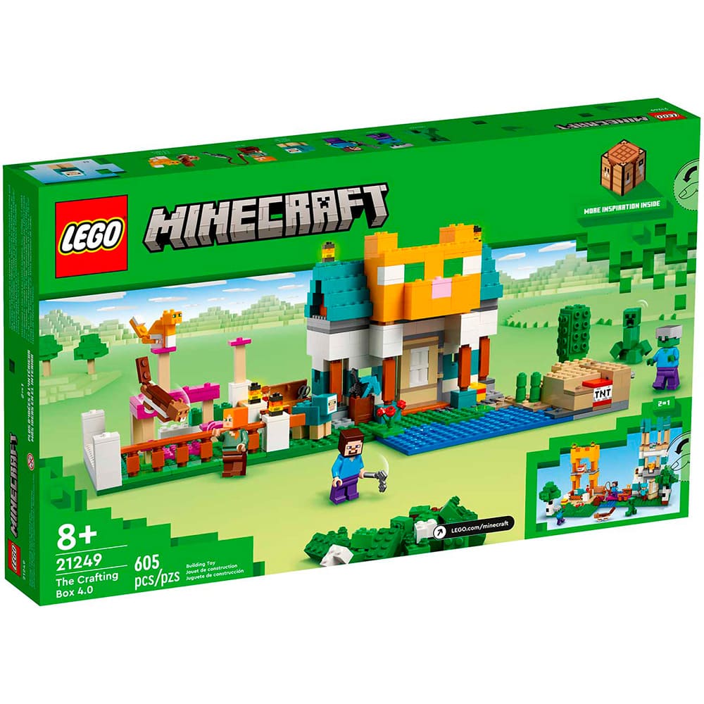 Купить Конструктор LEGO Minecraft, The Crafting box 4.0 в Москве - Цена,  характеристики, доставка и самовывоз | 21249