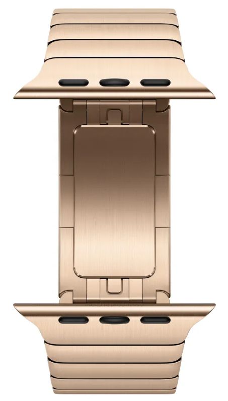 Ремешок Apple Watch 42mm Gold Link Bracelet, золотой титан (MXMC3) Фото 2
