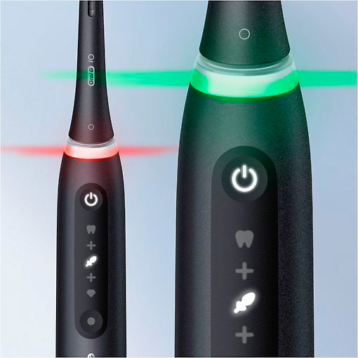 Электрическая зубная щетка Oral-B iO Series 5, черный + белый Фото 2
