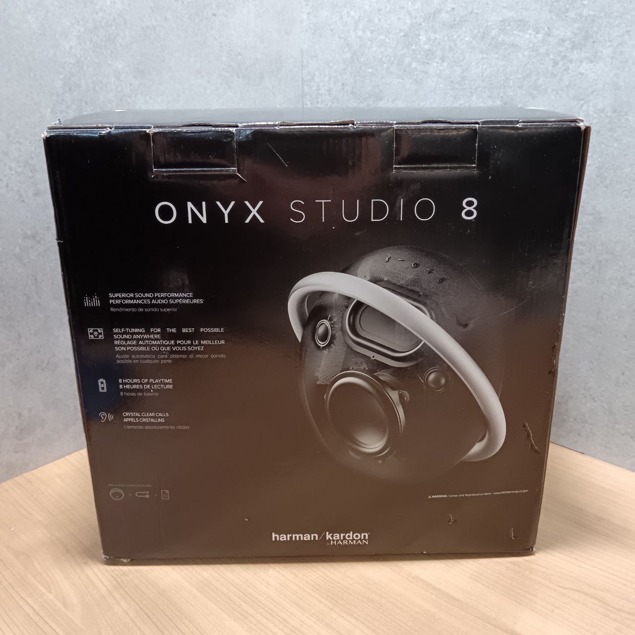 Портативная акустика Harman/Kardon Onyx Studio 8, черный Фото 4