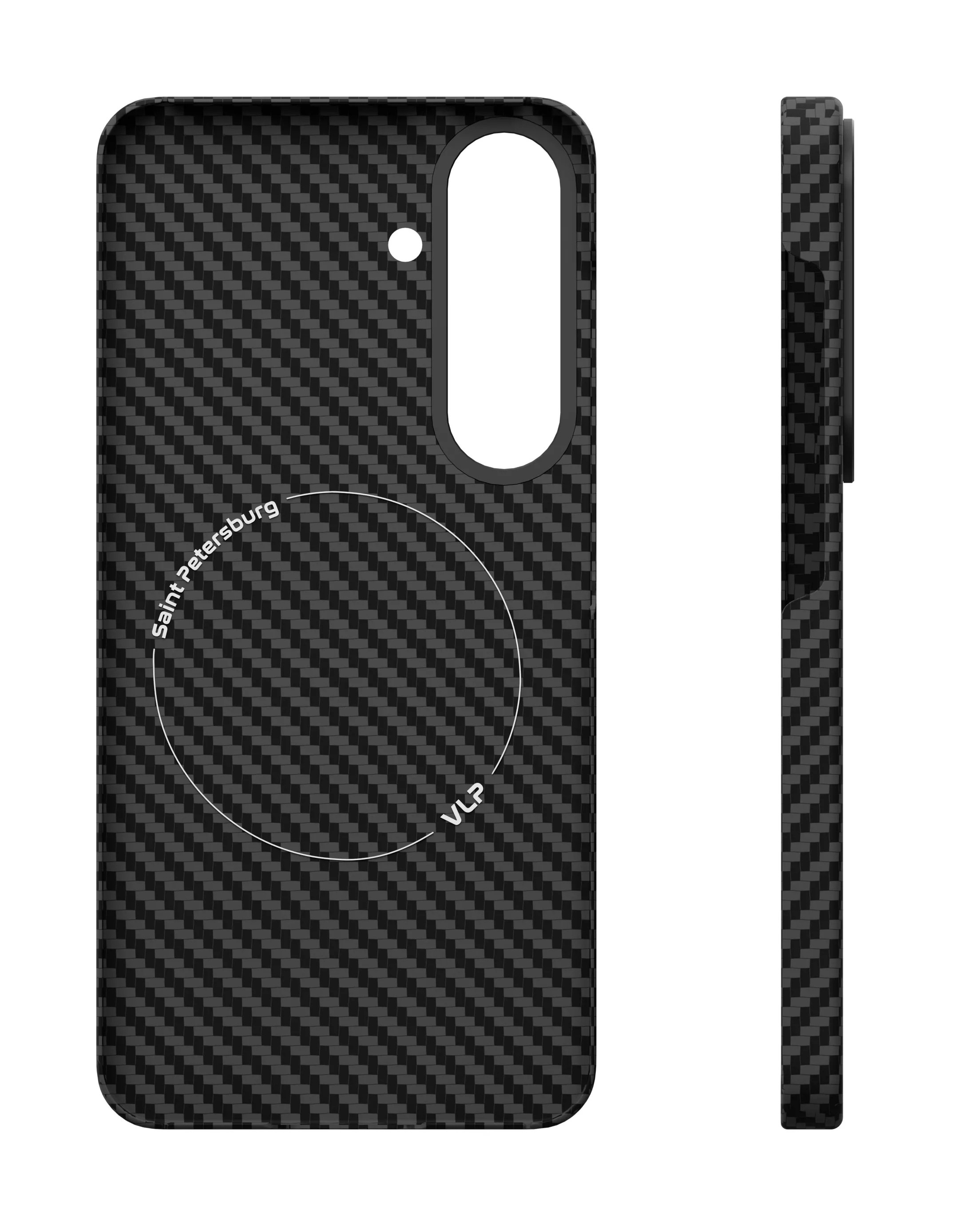 Чехол VLP Kevlar Case с MagSafe для Samsung S25+, черный (1058049) Фото 2