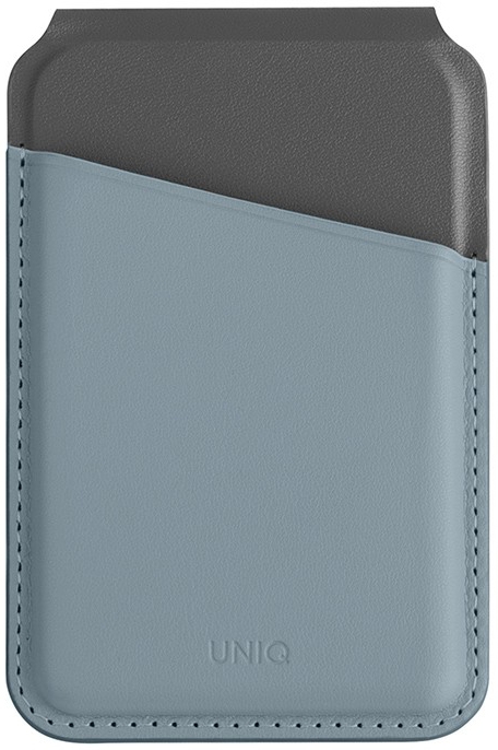 Кардхолдер UNIQ Lyden DS Magsafe, синий/черный (LYDENDS-WBLUBLK) Фото 0