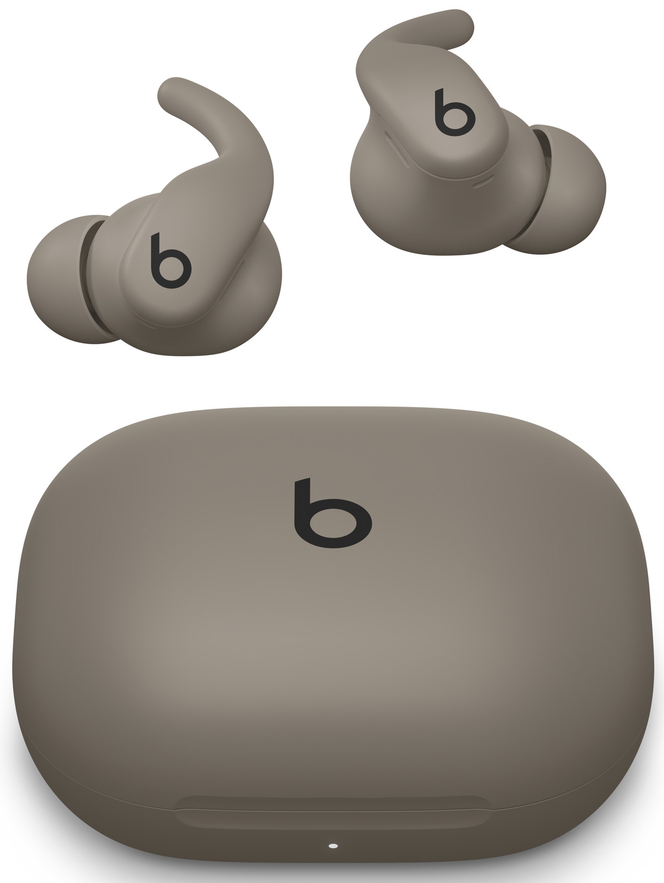 Беспроводные наушники Beats Powerbeats Fit Earbuds, серый (Gravel Grey) Фото 0