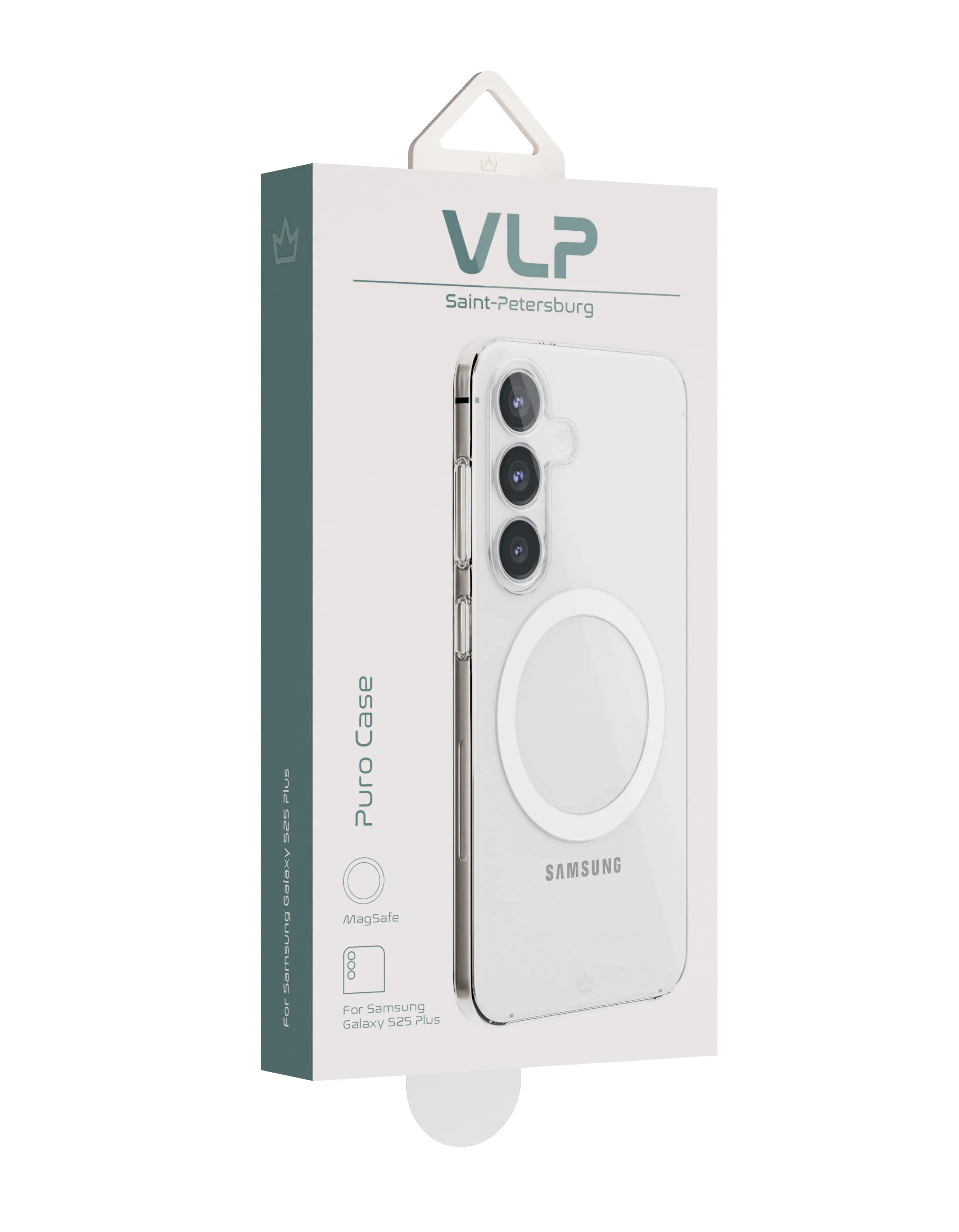 Чехол VLP Puro Case MagSafe для Samsung S25+, прозрачный (10521006) Фото 4