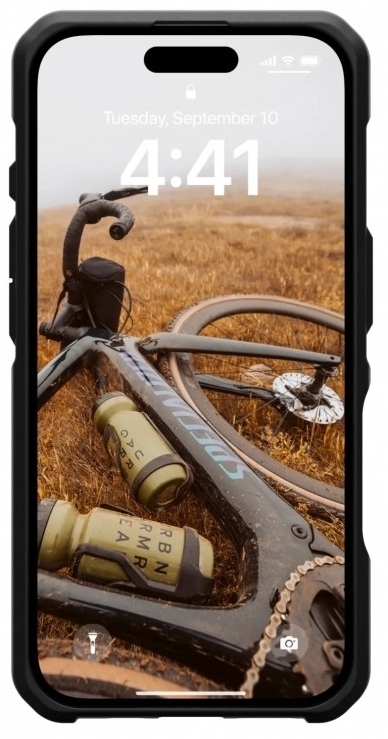 Чехол UAG Metropolis LT с MagSafe для iPhone 16, черный (114454113940) Фото 1