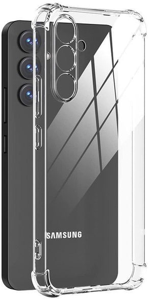 Силиконовый чехол для Samsung Galaxy S25 FE, прозрачный Фото 0