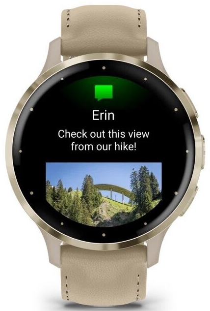 Смарт-часы Garmin Venu 3S, золотой (010-02785-55) Фото 2