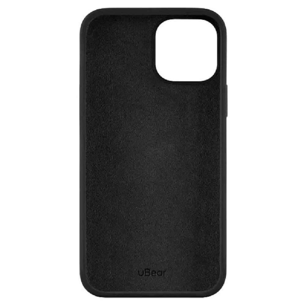Чехол силиконовый uBear Touch Case iPhone 13, черный Фото 3
