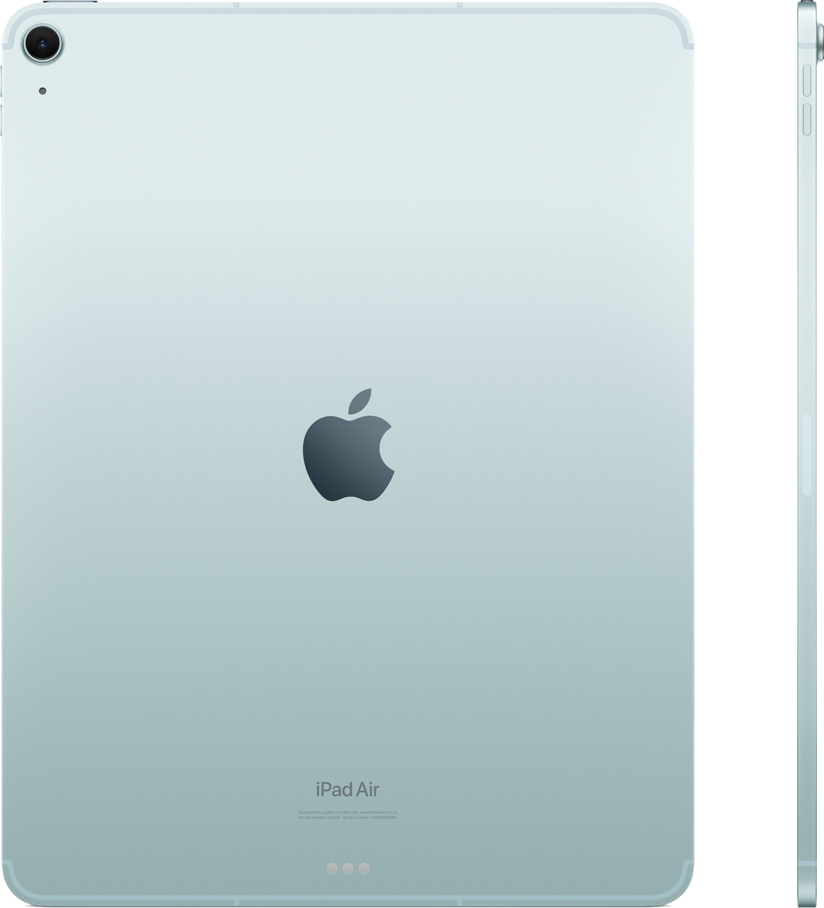 Планшет Apple iPad Air 13 (2024) 1ТБ Wi-Fi + Cellular, голубой Фото 1
