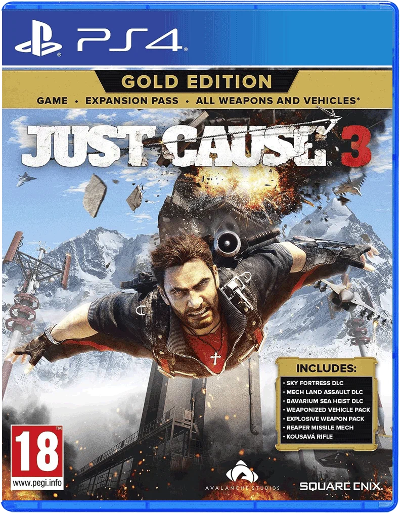 Игра Square Enix Just Cause 3. Gold Edition для PS4 Фото 0