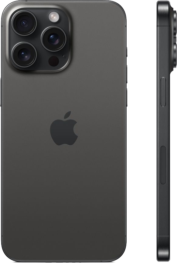 Смартфон Apple iPhone 15 Pro Max 512Гб, Black Titanium (черный) Фото 1