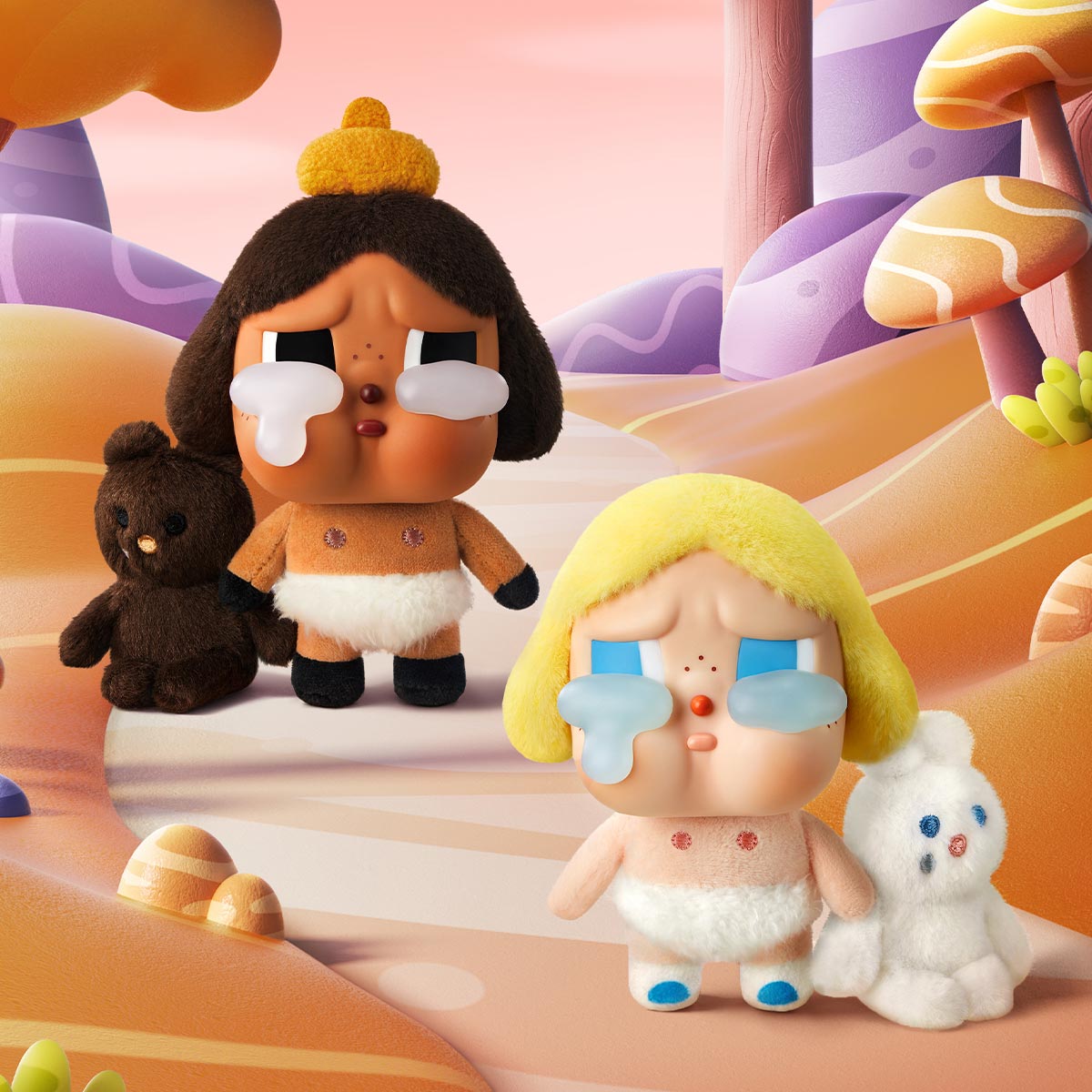 Игрушка Labubu The Monsters Crybaby Crying Again - Vinyl Face (Pop Mart) Фото 12