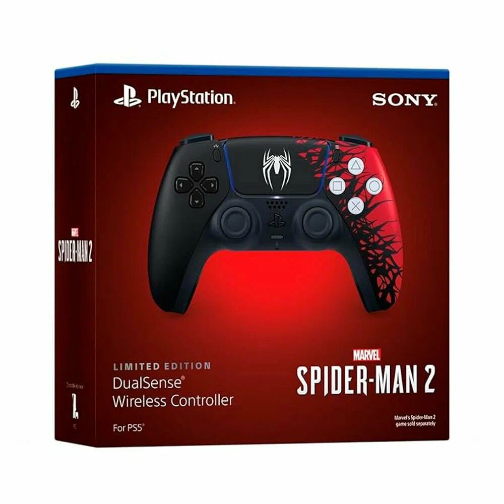 Геймпад Sony DualSense Wireless Controller – Marvel Spider-Man 2 Limited Edition Фото 4
