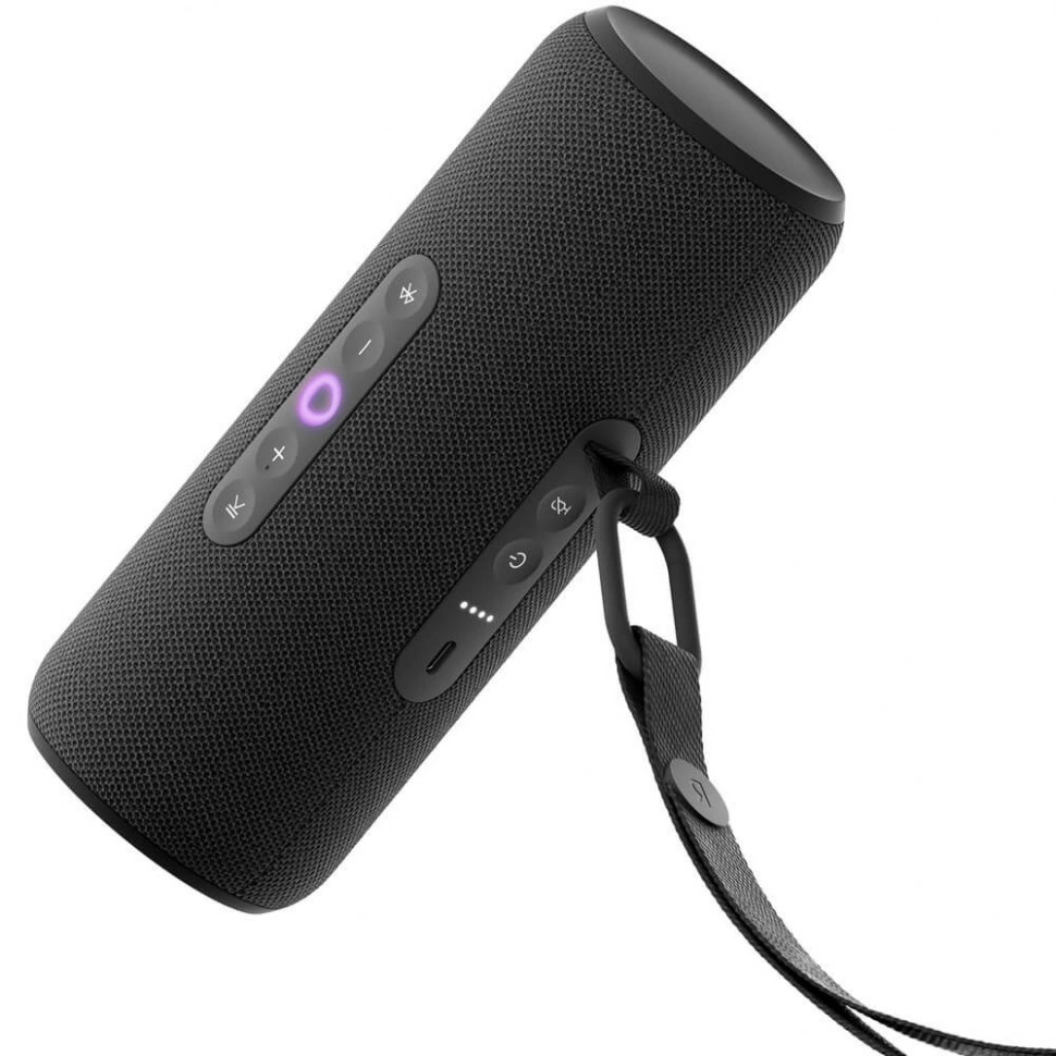 Умная портативная колонка Яндекс Станция Стрит с Алисой, черный Фото 0