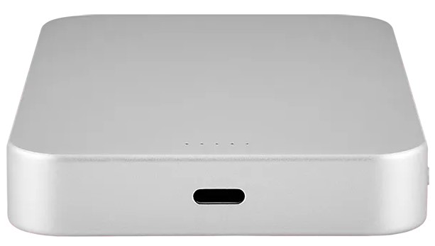 Внешний аккумулятор uBear Slide Magsafe 10000mAh Qi2 PD20W, белый Фото 2