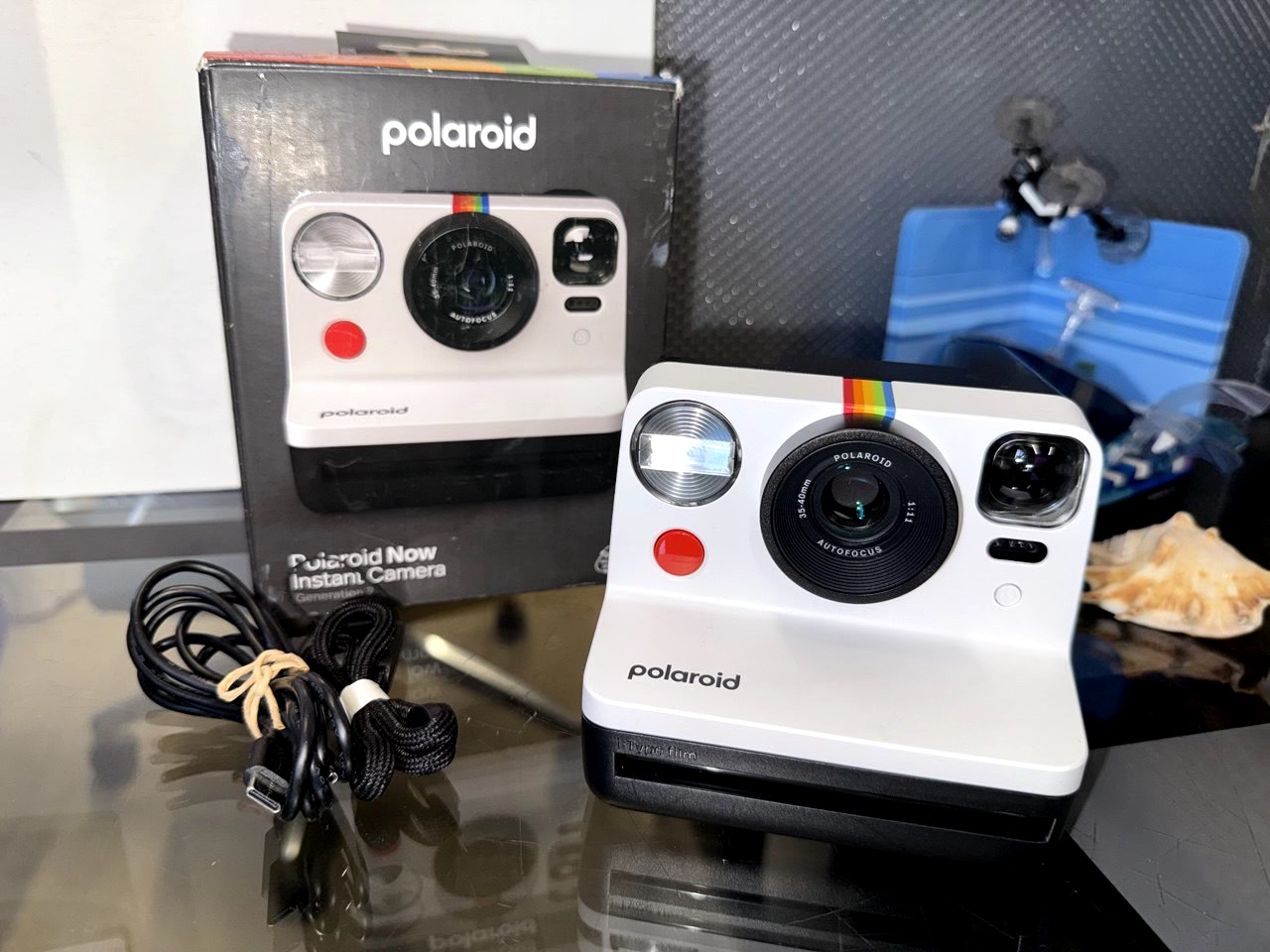 Polaroid Now Generation 2, черный/белый Фото 3