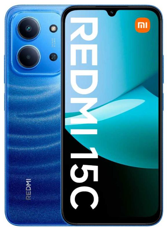 Смартфон Xiaomi Redmi 15C 4/128 Гб, синий Фото 0