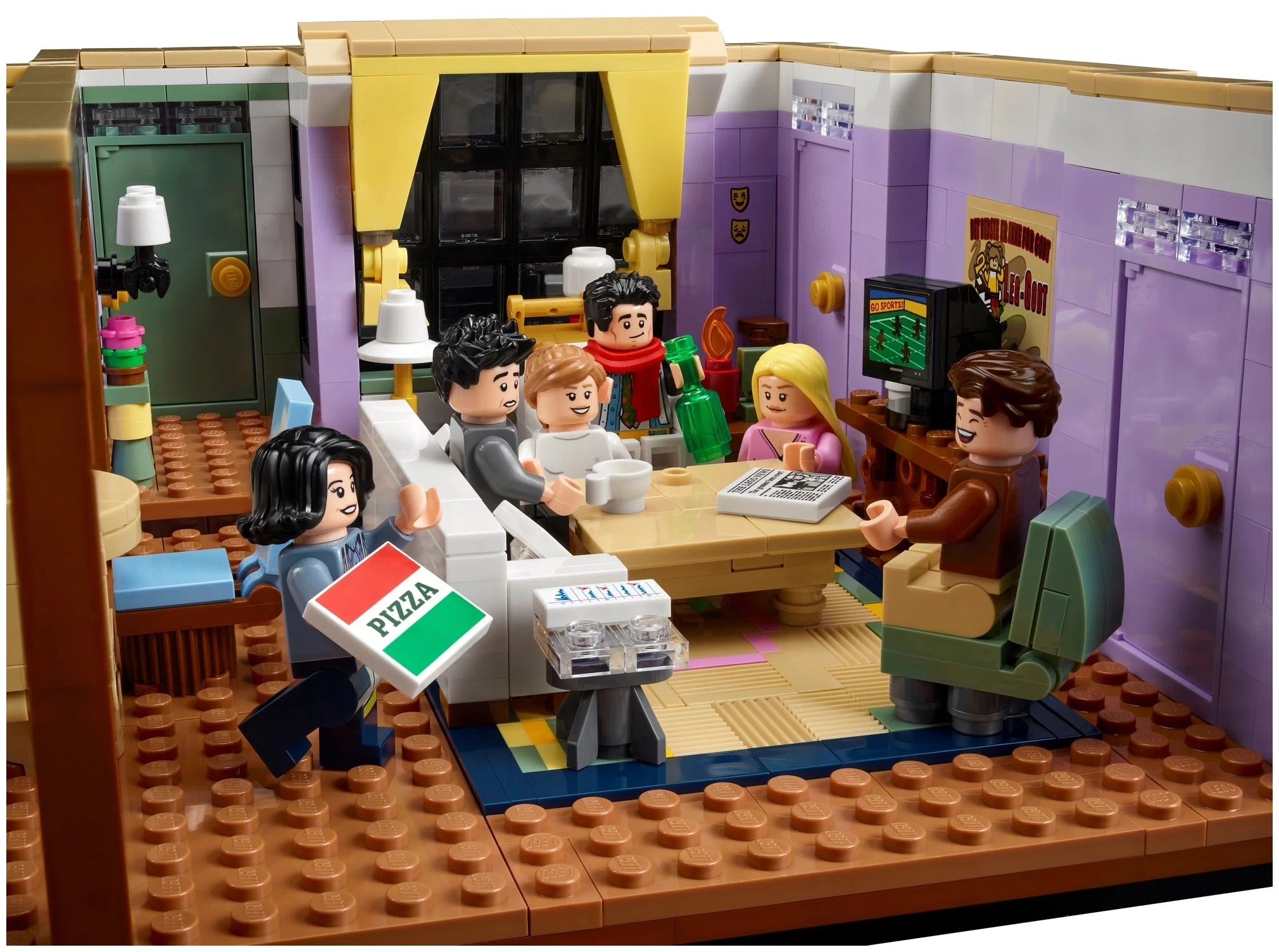 Конструктор LEGO Creator Expert 10292 Квартиры героев сериала Друзья Фото 5