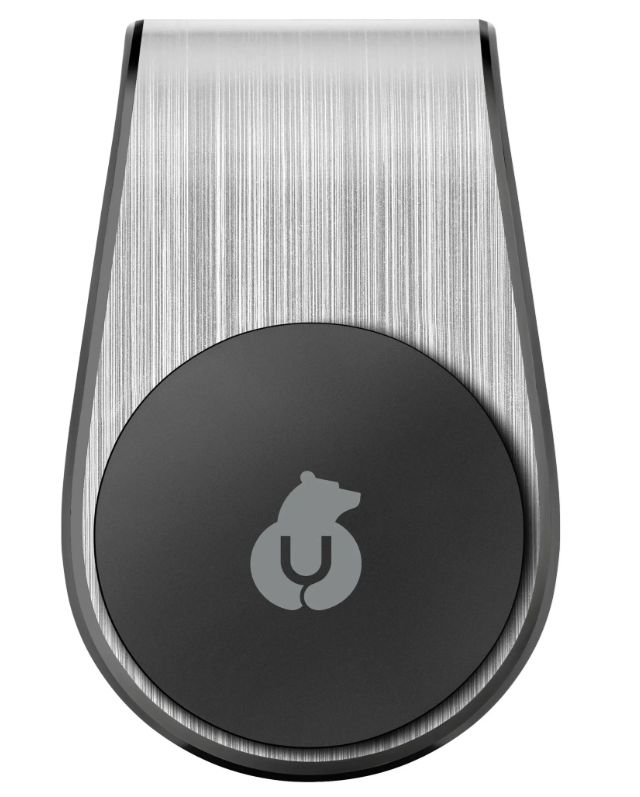 Автомобильный держатель uBear Unit Air Vent Magnetic Car Mount, серебристый Фото 1