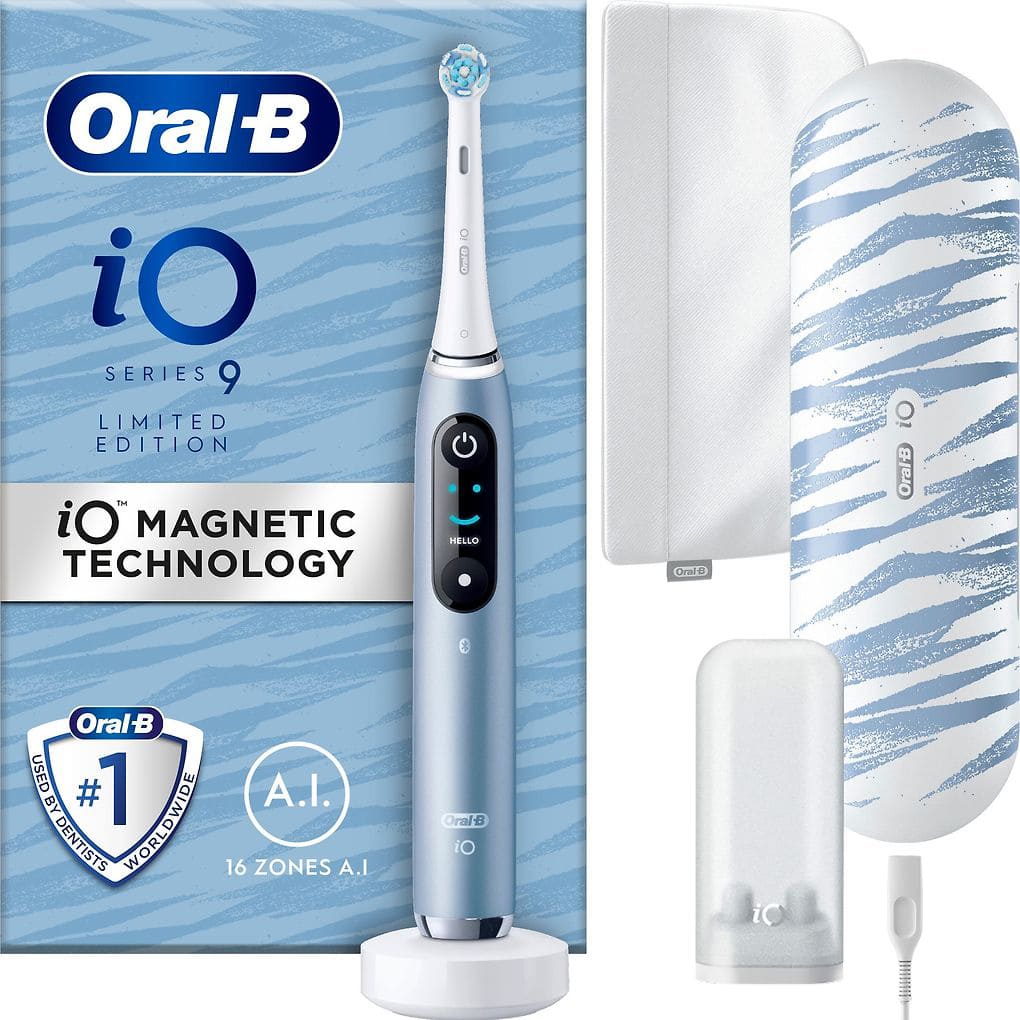 Электрическая зубная щетка Oral-B iO Series 9 Limited Edition, «Аквамарин» Фото 0