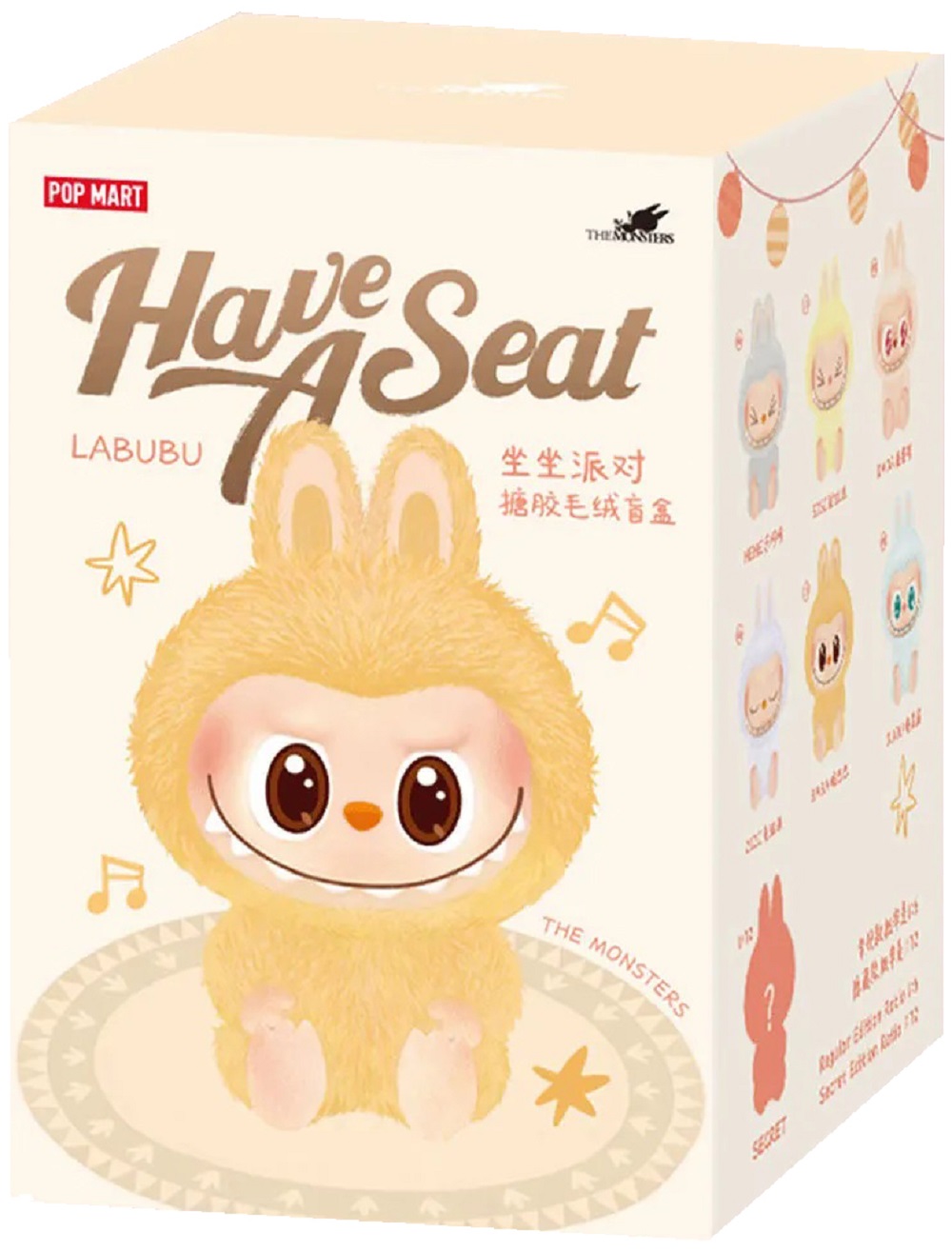 Коллекционная фигурка Labubu The Monsters Have a Seat (Pop Mart) Фото 0