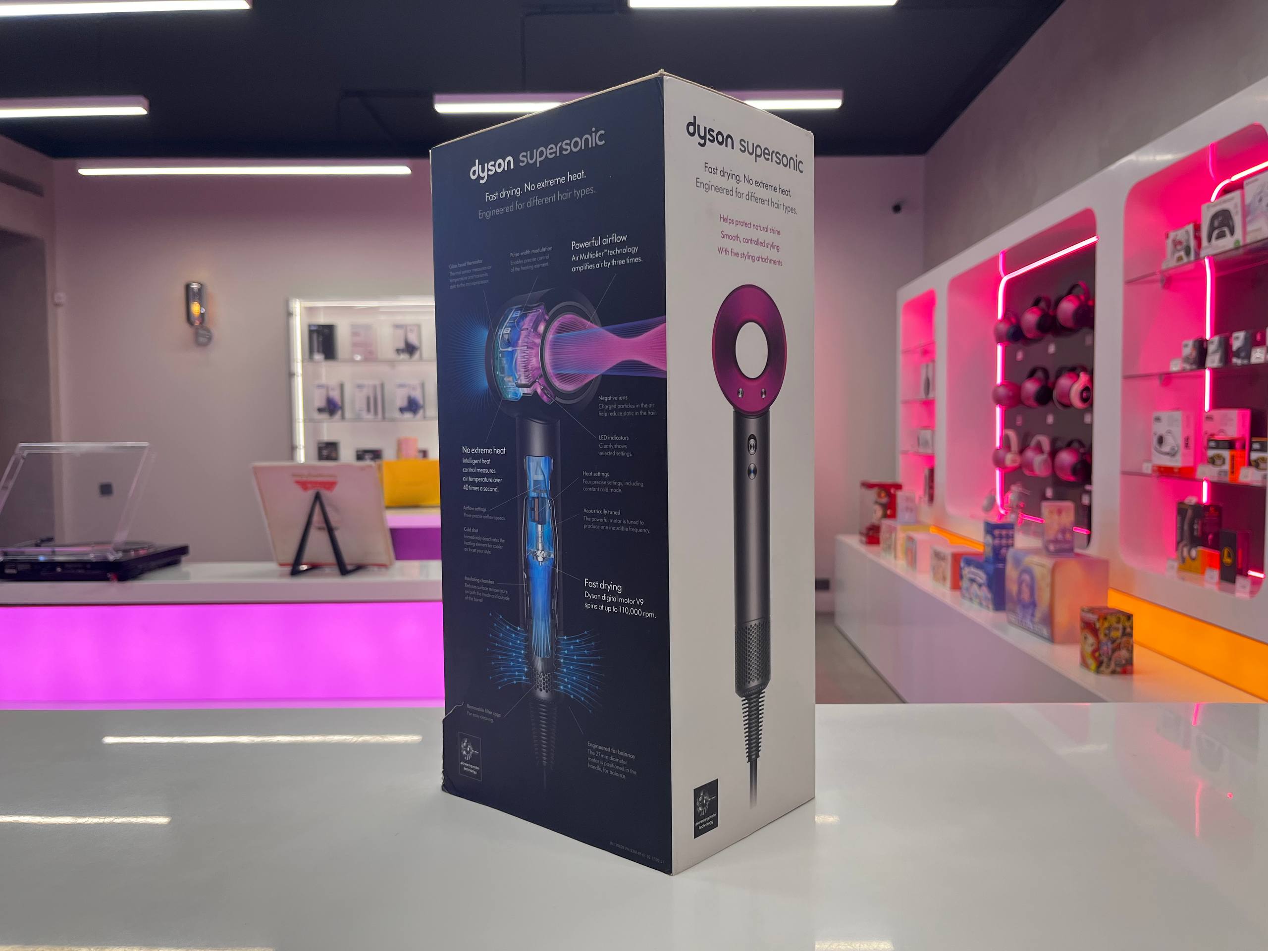 Dyson Supersonic HD07 (металл/фуксия) (EU) Фото 5