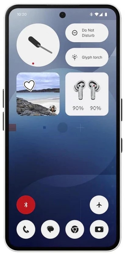 Смартфон Nothing Phone (3a) 8/128Гб, белый Фото 1