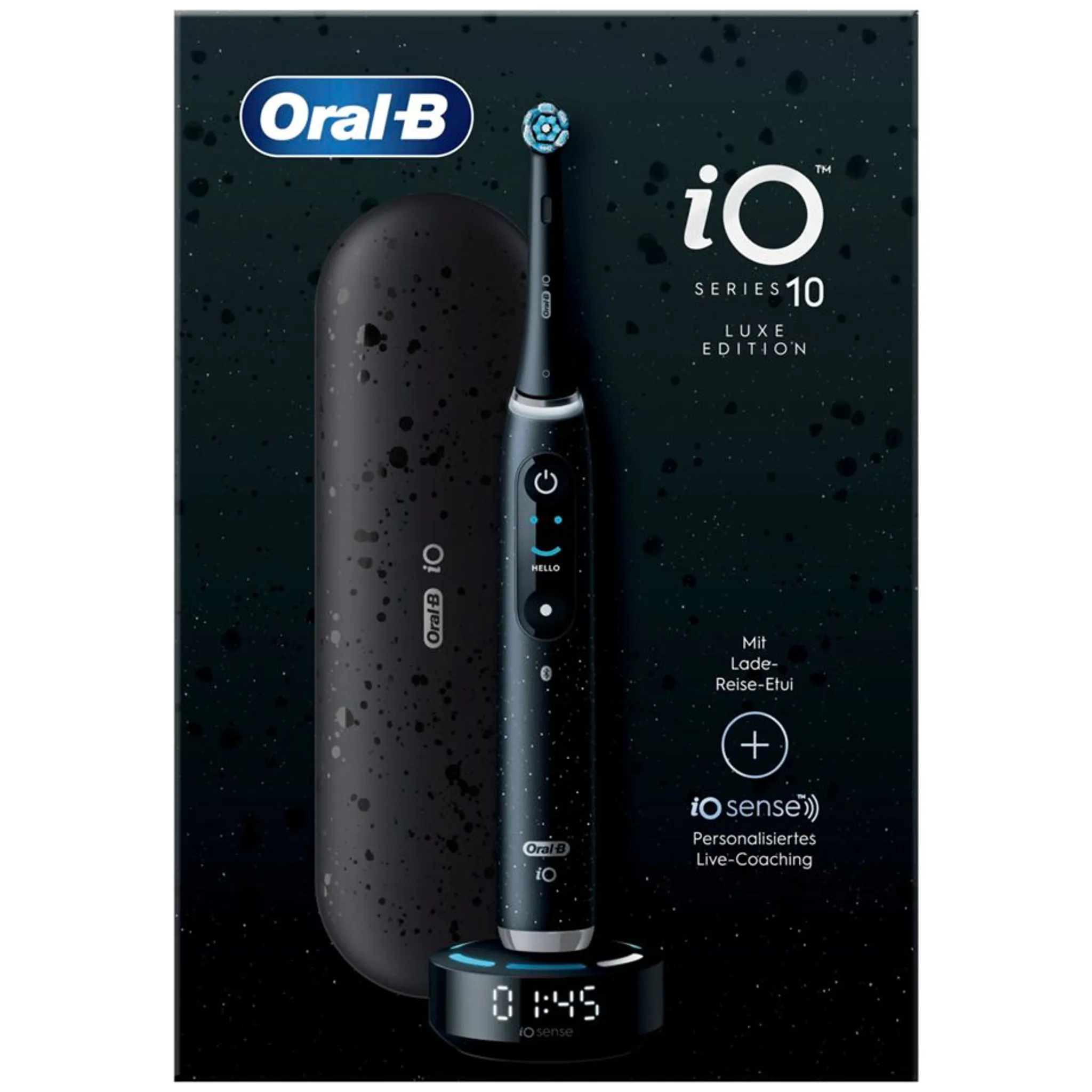 Электрическая зубная щетка Oral-B iO Series 10 Luxe Edition, «Черный оникс» Фото 1