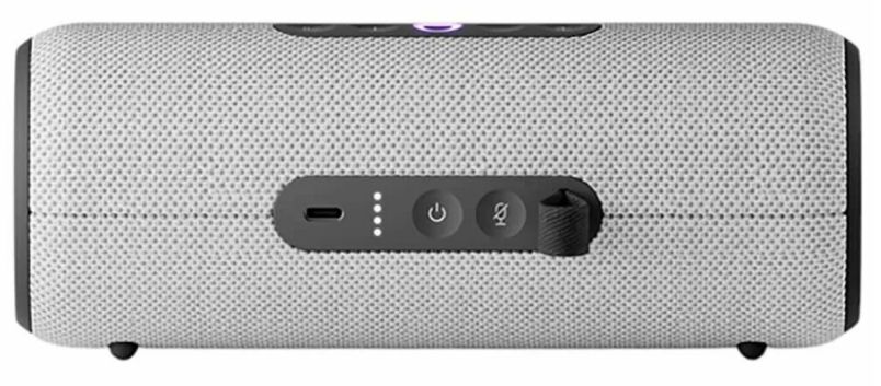 Умная портативная колонка Яндекс Станция Стрит с Алисой, серый Фото 3