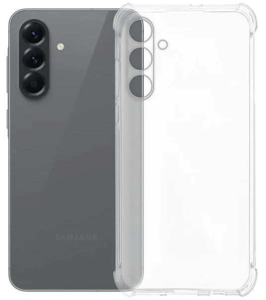 Чехол силиконовый для Samsung A56, прозрачный Фото 0