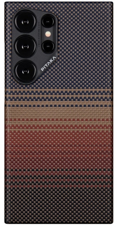 Чехол Pitaka MagEZ 4 Case для Galaxy S24 Ultra, Sunset (FS2401U) Фото 0