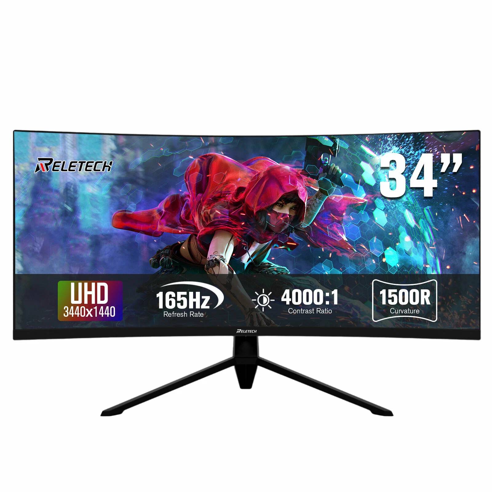 Монитор Reletech G34WQ, черный_element_detail_photo